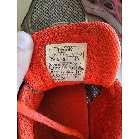 Asics Womens Gel-Contend 3 Mesh Sneakers Size 7.5 Silver & Pink Athletic Shoes A - Picture 14 of 16